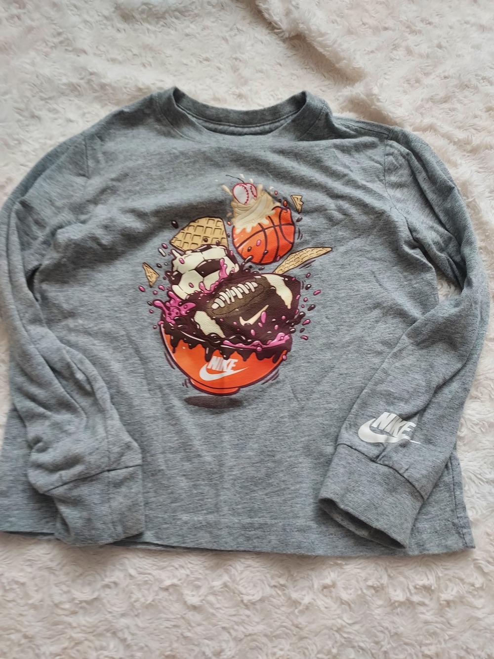 BUNDLE (7 pcs) NIKE Kids Cool Weather Clothes 4-4T School Play Fall Winter - Picture 7 of 7